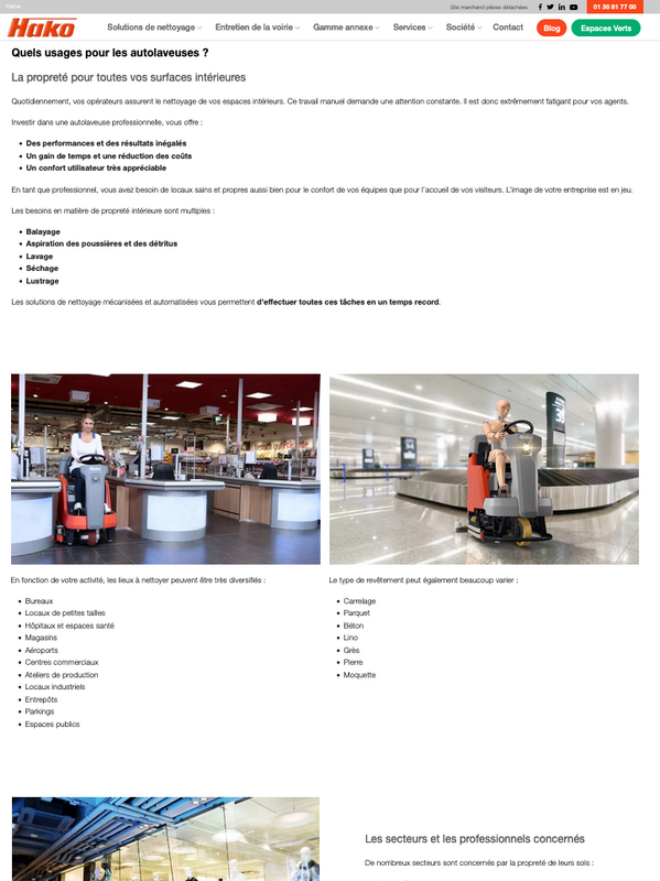 Guide autolaveuses professionnelles Hako