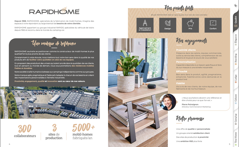Catalogue Rapidhome page marque